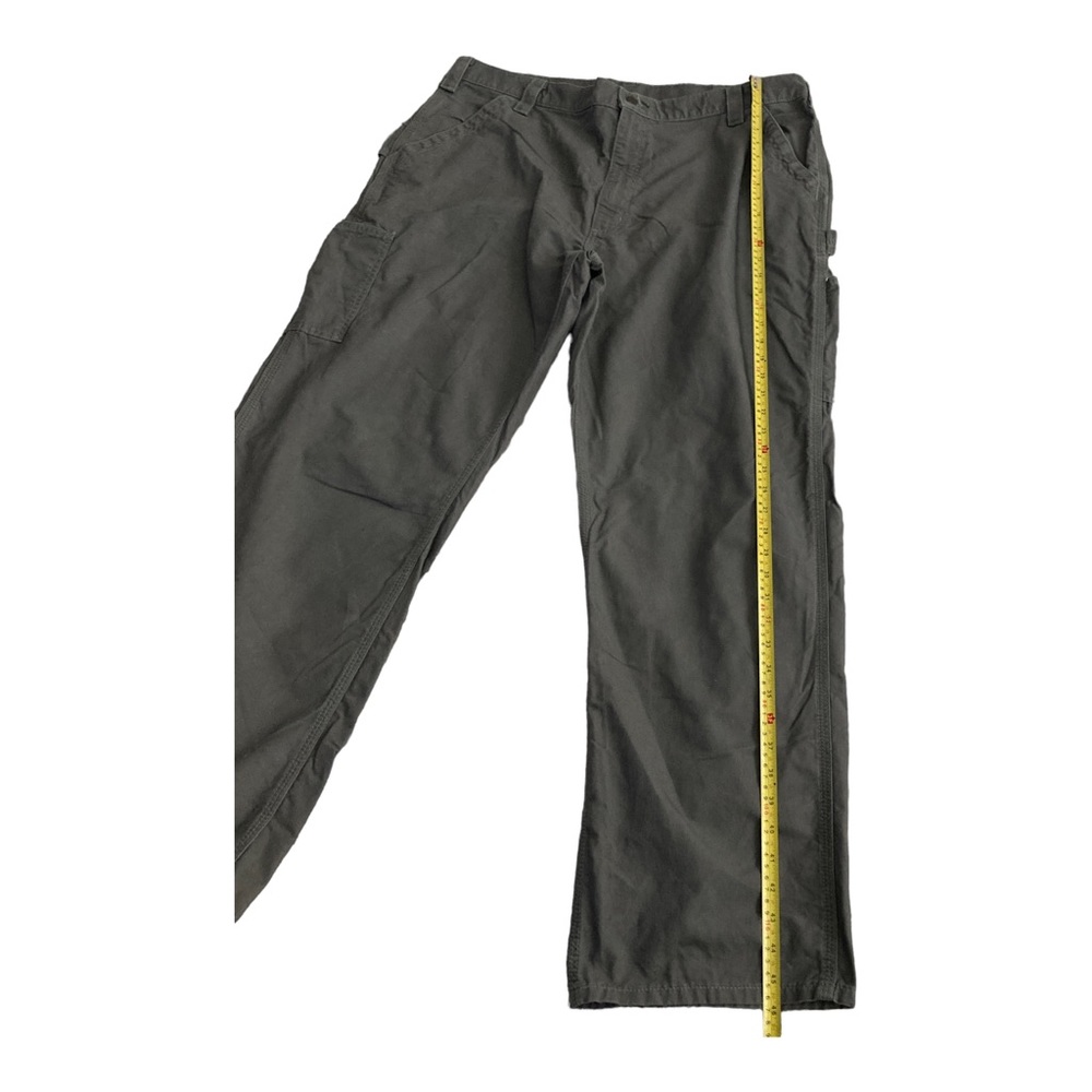 Carhartt pants mens carpenter gray 42x32 Cotton - Picture 9 of 16